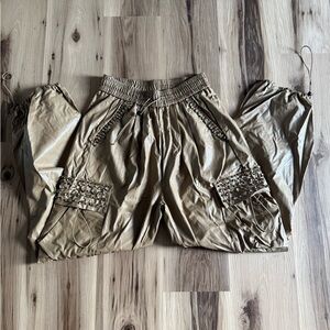 Stylish Tan Track Pants